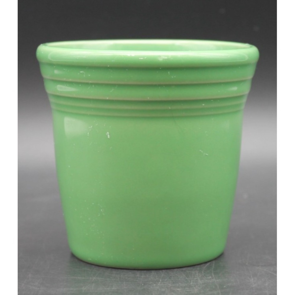 Fiesta HLC Green Small Flower Pot Planter Cachepot 3.5"